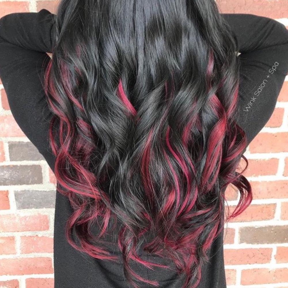 COPY - Black Hairtalk tape extensions